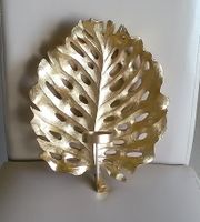 Leonique Wandkerzenhalter Leaf gold Wandleuchter Blatt Teelicht Berlin - Wilmersdorf Vorschau