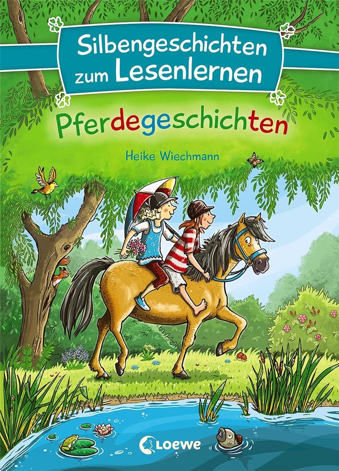 Silbengeschichten zum Lesenlernen - Pferdegeschichten in Schneeberg