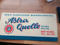 Blechschild Astra Quelle 60iger Jahre Harburg - Hamburg Eißendorf Vorschau