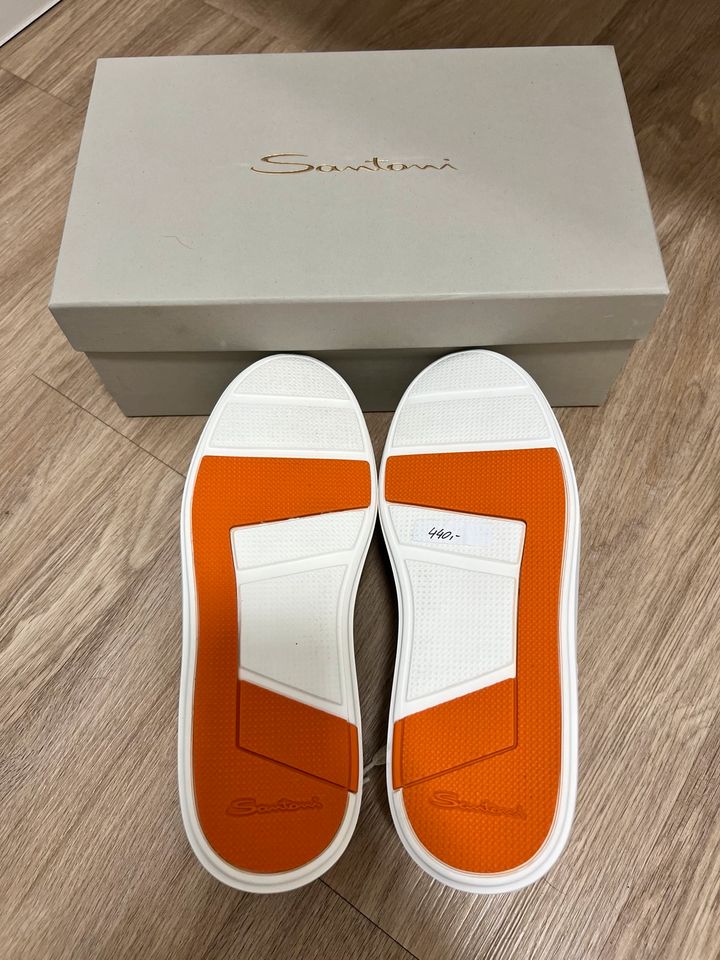 Santoni Sneaker weiß, Gr. 38 NEU in Nordhorn