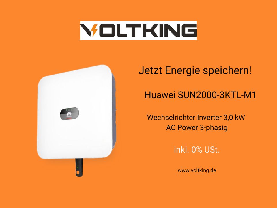 Huawei Wechselrichter SUN2000 3KTL 4KTL 5KTL 6KTL 8KTL 10KTL in Kulmbach