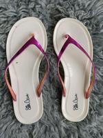 Ella Cruz FlipFlops in metallic pink/weiß Gr. 38 Stuttgart - Stuttgart-Nord Vorschau
