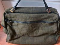 Vintage Ledertasche grün Reisetasche Sporttasche Niedersachsen - Westoverledingen Vorschau