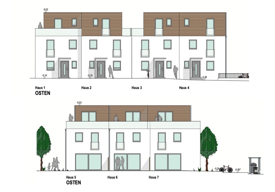 Reihenmittelhaus Nr.3 | Schlüsselfertig - Zentral in Königsbrunn in Königsbrunn