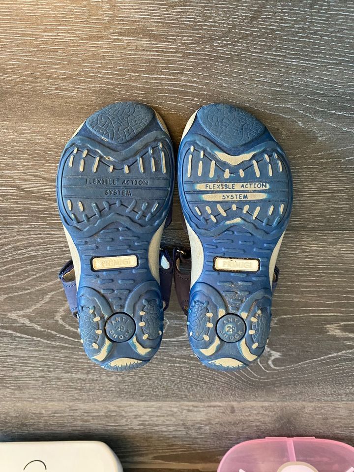 ⭐️ Schuhe Mädchen 29 Sandalen Primigi Leder Blau Stern in Neuenstadt