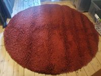 Teppich rund 160 cm Shaggy Terracotta Thüringen - Uder Vorschau