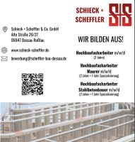 Ausbildung zum Hochbaufacharbeiter (m/w/d) Sachsen-Anhalt - Dessau-Roßlau Vorschau