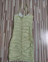 H&M kurzes Sommerkleid Kleid gerafft Gr. XS gelb grün Blümchen Niedersachsen - Neu Wulmstorf Vorschau