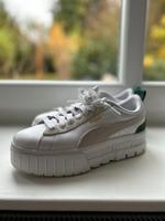 Puma Mayze grün weiß Plateau top Hessen - Bad Wildungen Vorschau