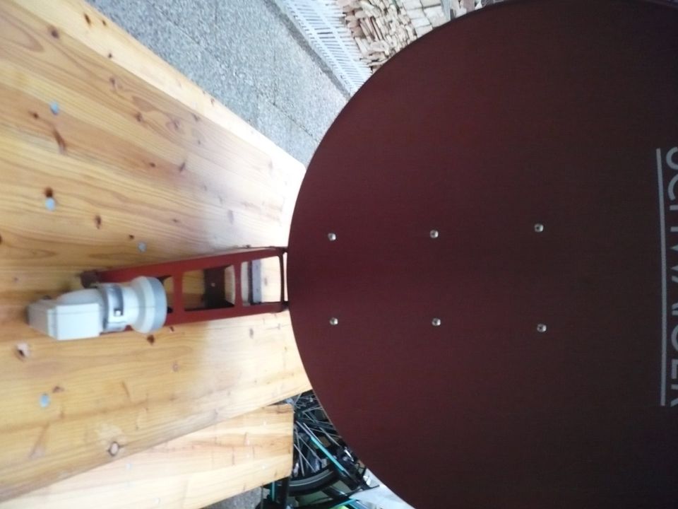 80 Schweiger Satelliten Antenne/Schüssel mit LMB Neuwertig in Bülkau