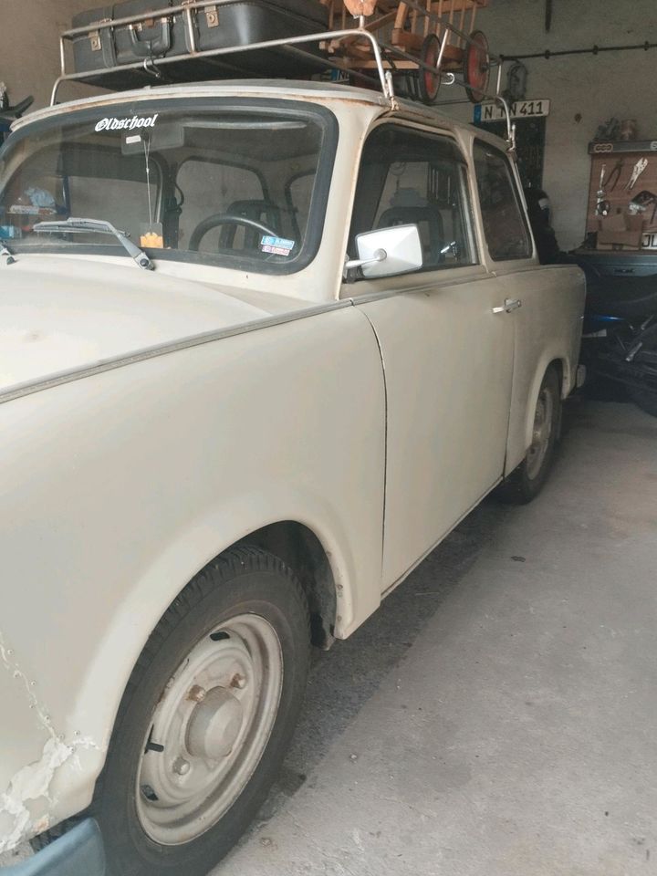 Trabant 601 Limo mit TÜV fahrbereit Bj 1989 Papyrusweiß in Burg