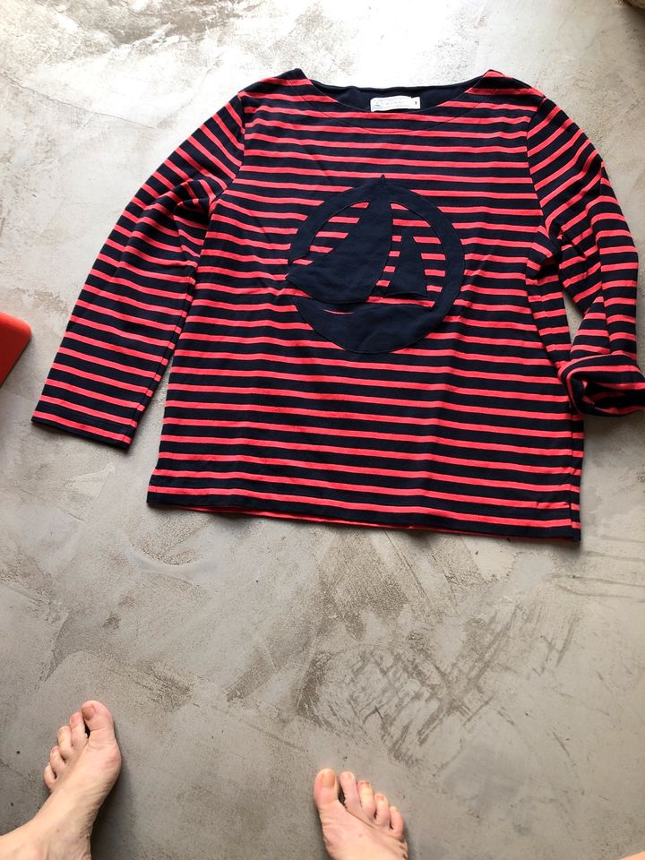 Petit bateau M Damen maritimer Pullover Klassiker Bretagne Look in Tönisvorst