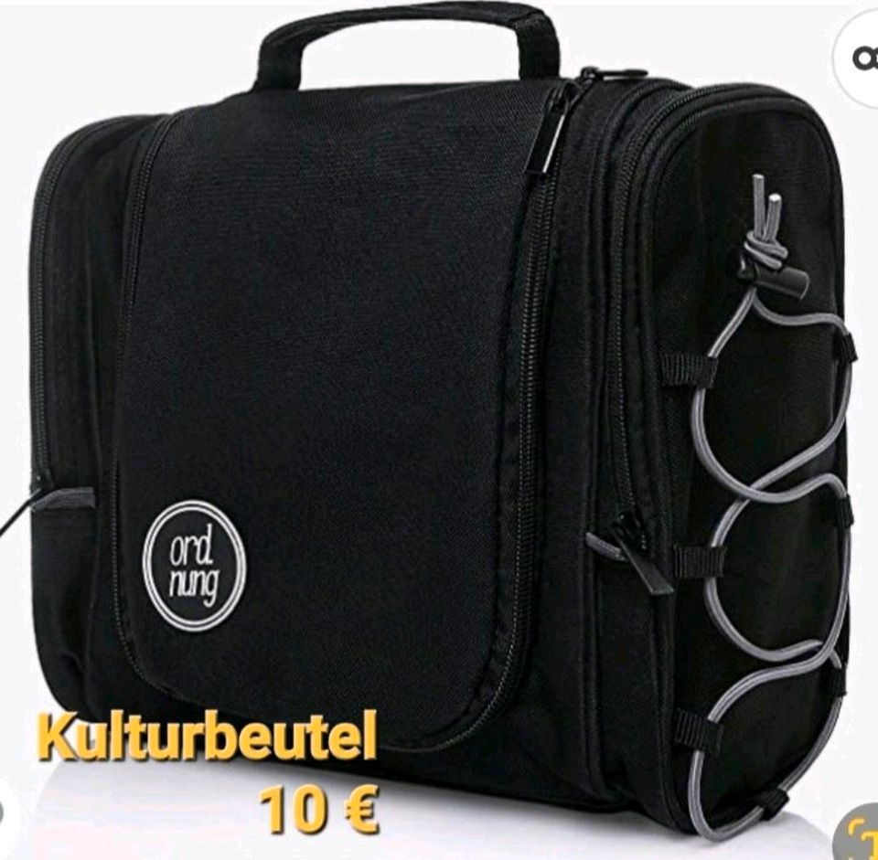 Kulturbeutel XXL Kulturtasche  9 Liter Stauraum Waschbeutel in Kiel