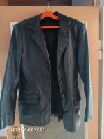 Damen Leder Jacke schwarz Gr. 38 Dresden - Briesnitz Vorschau