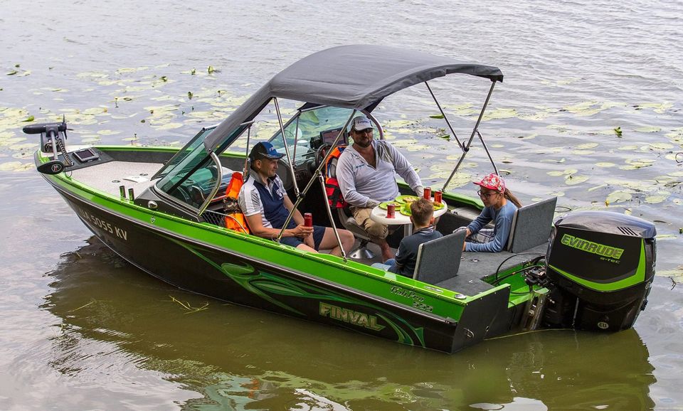 Finval 555 FishPro aluboot angelboot boot aluminium alu in Radolfzell am Bodensee