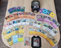 Pokemon-Karten Paldeas Schicksale mit großer Tin Box Eisenrad Mecklenburg-Vorpommern - Neubrandenburg Vorschau