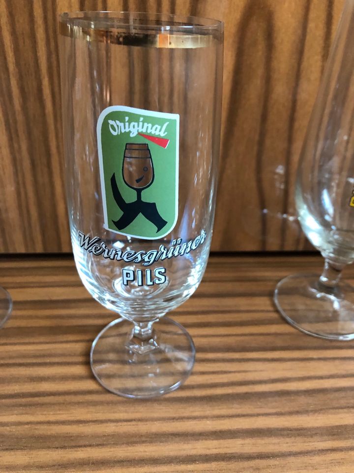 22x Biertulpen Bierglas Sammelglas DDR Sternburg Bockbier VEB in Dresden