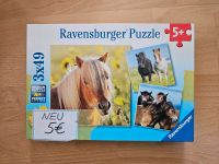 Kinder Ravensburger Puzzle Pferde 3×49 *neu* Bayern - Schwabmünchen Vorschau