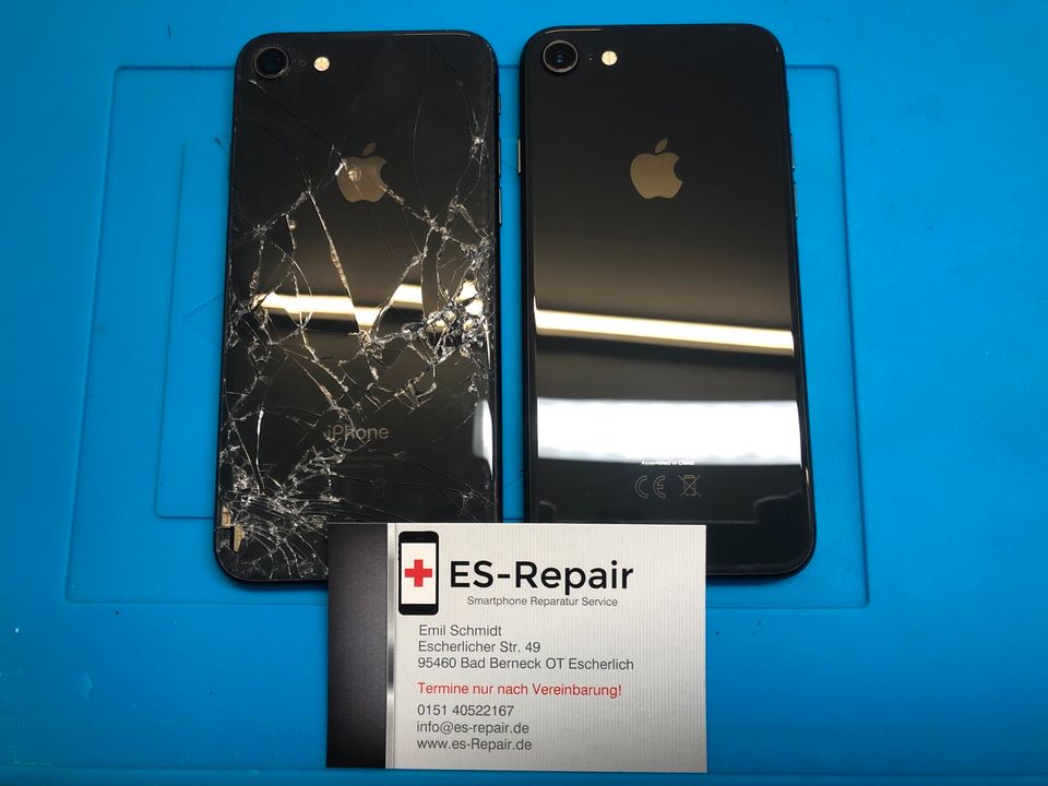 iPhone 8 X XS 11 12 13 Pro Max Backcover Reparatur Rückseite in Bad Berneck i. Fichtelgebirge