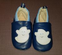 Kinderschuhe Babyschuhe Hausschuhe Blau mit Gespenst Babydream Lübeck - St. Lorenz Nord Vorschau