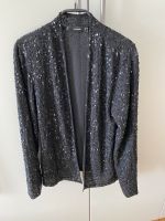 Hallhuber Glitzerjacke / Pailettenblazer Gr 36 Neuhausen-Nymphenburg - Neuhausen Vorschau