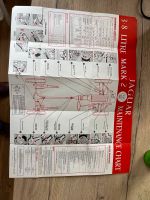 Jaguar MK II Lubrication Chart - Original, kein Repro Bayern - Bad Füssing Vorschau