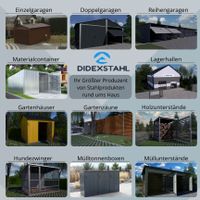 Metallgarage Gartenhaus Müllboxen Lagerhallen Container Holzregal Dortmund - Hörde Vorschau