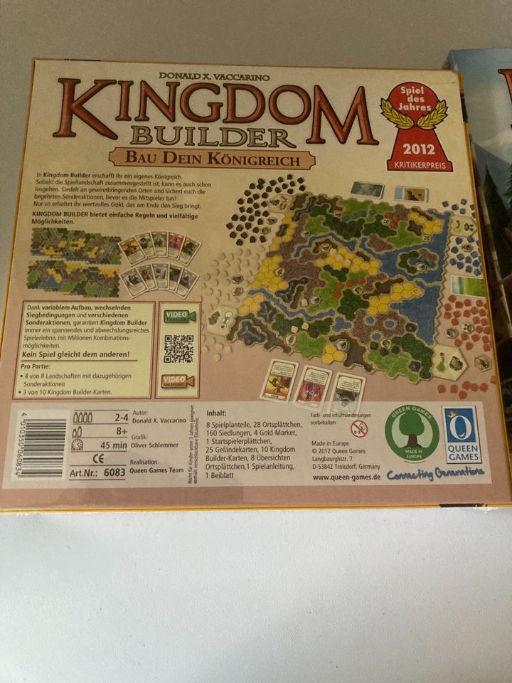kingdom builder spiel und Erweiterung nomads neu in Brombachtal