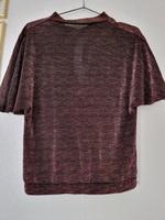 Glitzer Oberteil T-Shirt party Bluse lila violett neu S 36 Bayern - Türkheim Vorschau