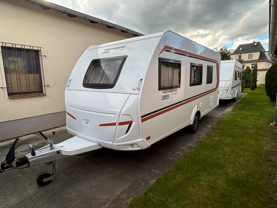 Wohnwagen / Caravan mieten leihen Vermietung Urlaub 1500kg in Leipzig