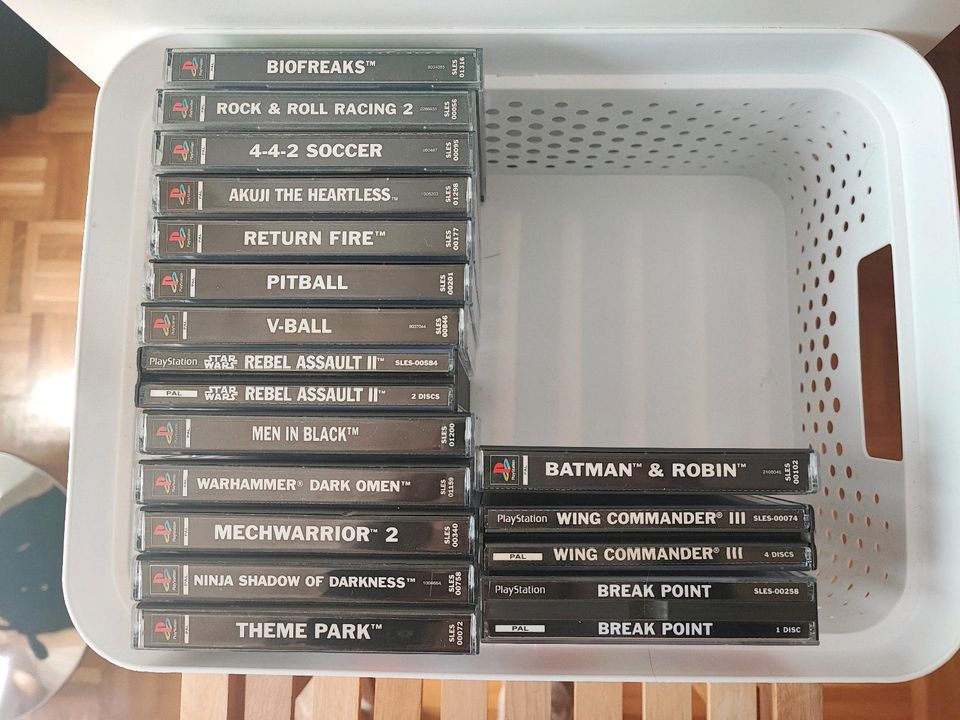 PS1 Spiele wie neu in Giengen an der Brenz