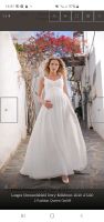 Brautkleid Hochzeit Umstand Schwanger ivory 52 95G Schleppe Niedersachsen - Sehnde Vorschau