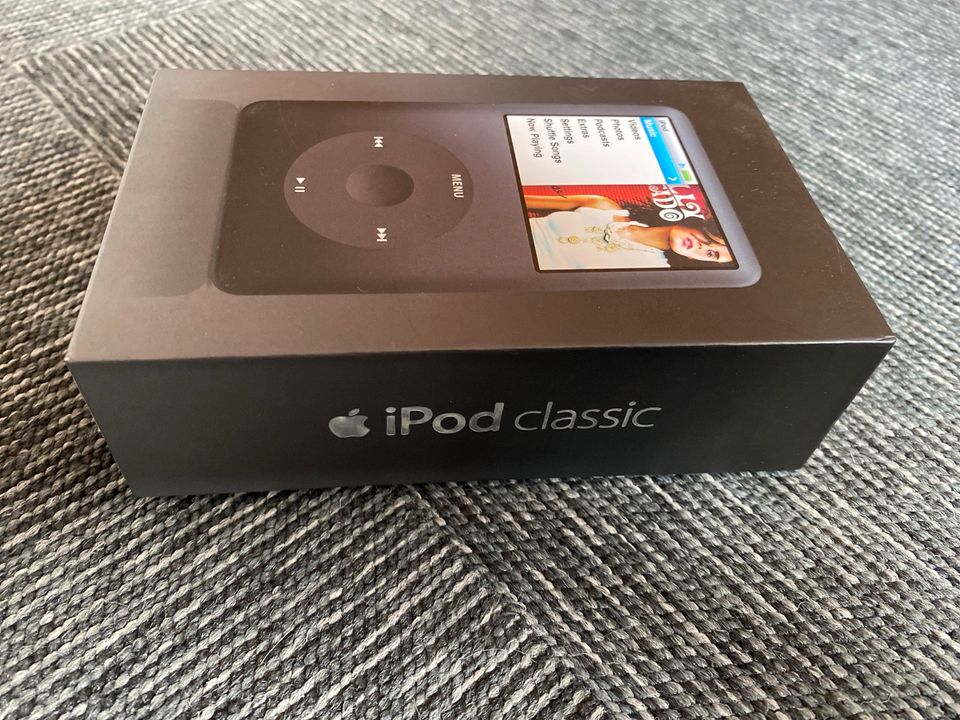 iPod Classic 160GB schwarz mit Verpackung in Neu Ulm