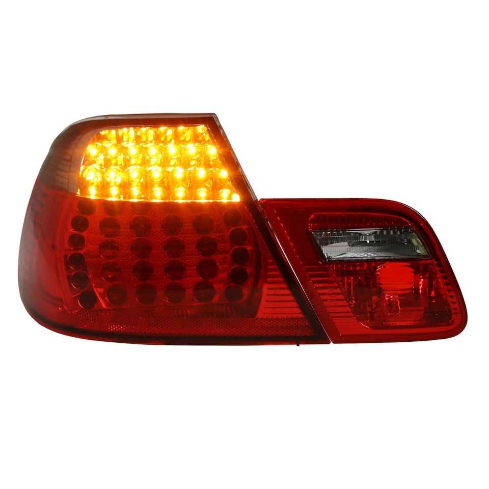 LED Rückleuchten für BMW E46 Coupe Bj. 03-06 Rot/Schwarz in Werneuchen