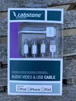 Cabstone IP700 Audio Video USB Kabel iPod IPhone ipad Baden-Württemberg - Salach Vorschau