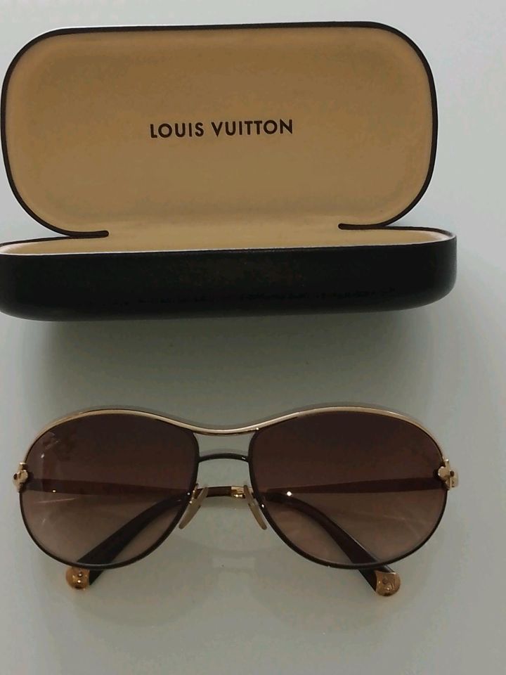 ⭐ LOUIS VUITTON  LV ⭐ NEUWERT.  Sonnenbrille Pilotenbrille Damen in Mannheim