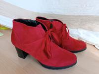Rote Stiefeletten von Caprice Größe 38,5 Baden-Württemberg - Tettnang Vorschau