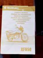 Suzuki XF 650 Werkstatt/ Fahrerhandbuch Königs Wusterhausen - Senzig Vorschau