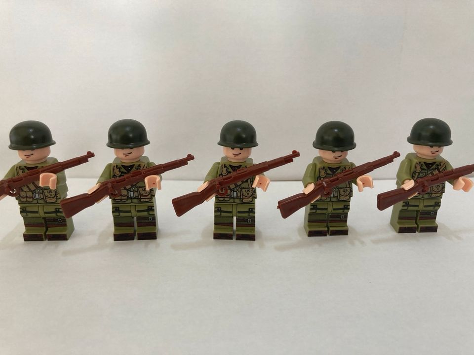 40 amerikanische Soldaten ( kompatibel mit Lego ) in Stuttgart