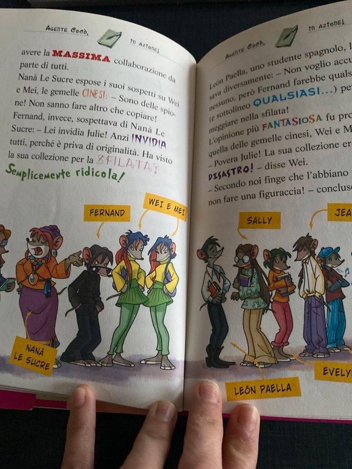 Italienisch- aussergewöhnliches Kinderbuch Mistero a Parigi in Korntal-Münchingen