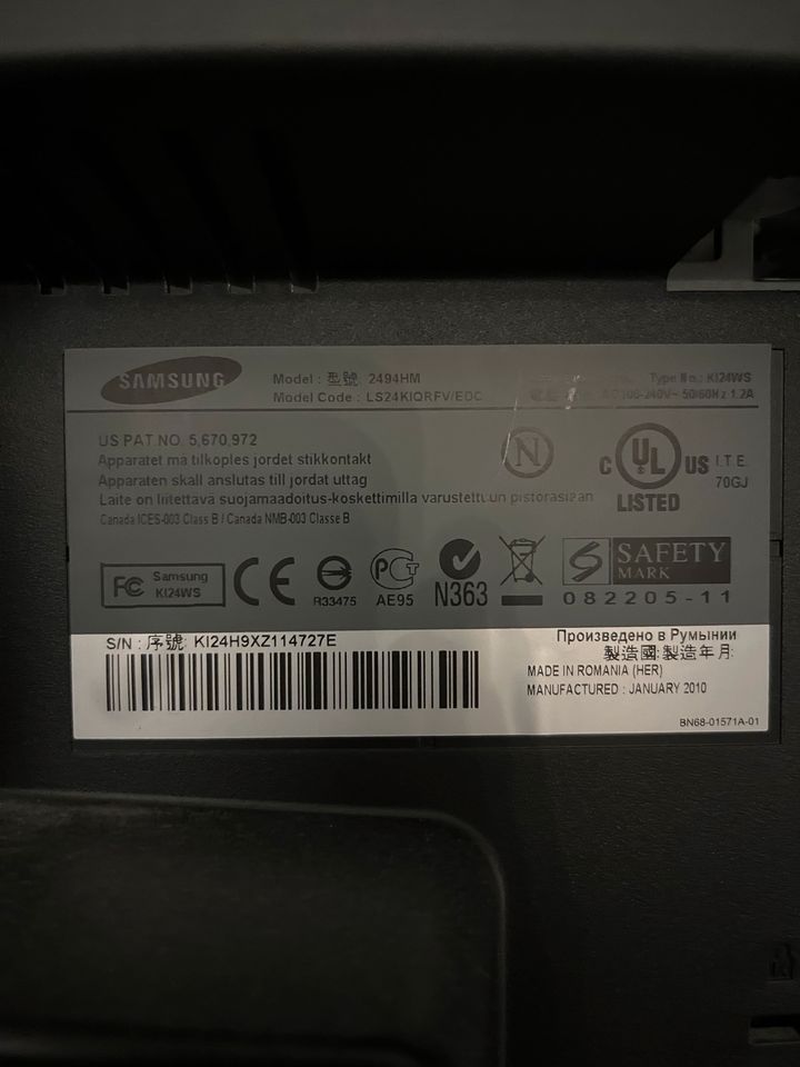 Samsung Monitor 2484HM 24 Zoll in Braunschweig