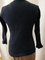 Pulli Pullover Rippenstrick Baumwolle Gr. 36/38 dunkelblau Süd - Niederrad Vorschau