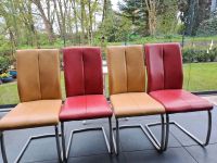 4 Stühle gelb&rot Niedersachsen - Bad Zwischenahn Vorschau