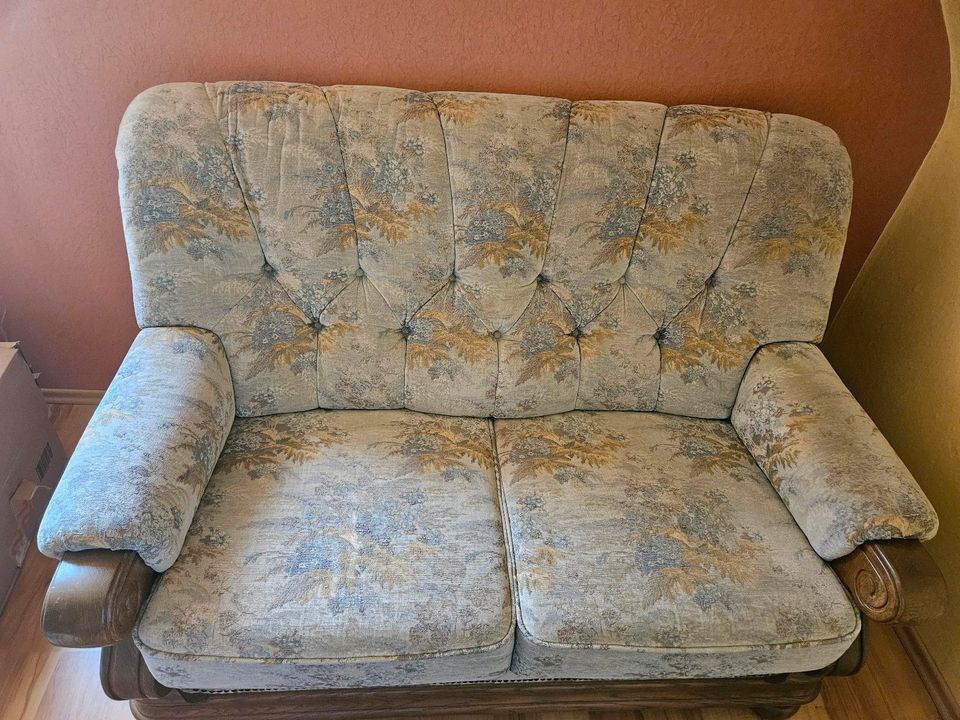 Sofa mit Federkern (Abholung in 91737!) in Nördlingen