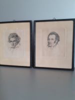 Radierungen Ludwig van Beethoven und Franz Schubert von W. Pech Baden-Württemberg - Baden-Baden Vorschau