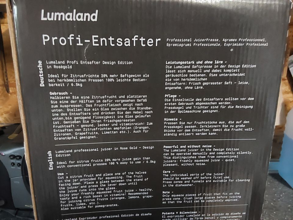 LUMALAND PROFIENTSAFTER in Bohmte