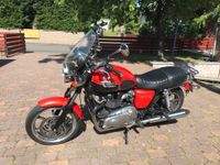 Triumph Bonneville SE mit Seitentaschen und Windslield Niedersachsen - Ronnenberg Vorschau