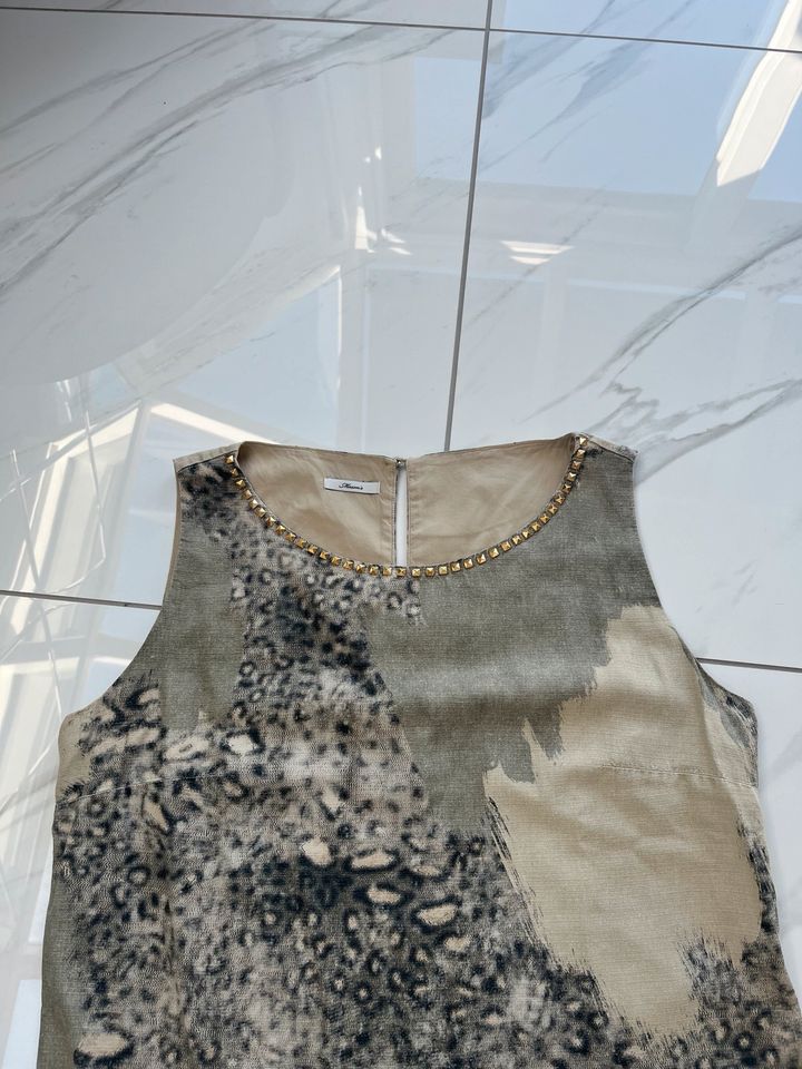 Masons Kleid mit Leinen Leinenkleid Sommerkleid 42/44 in Paderborn