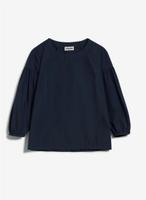 Armedangels Bluse Dorina Solid dunkelblau 100% Baumwolle NP 80€ Hessen - Darmstadt Vorschau