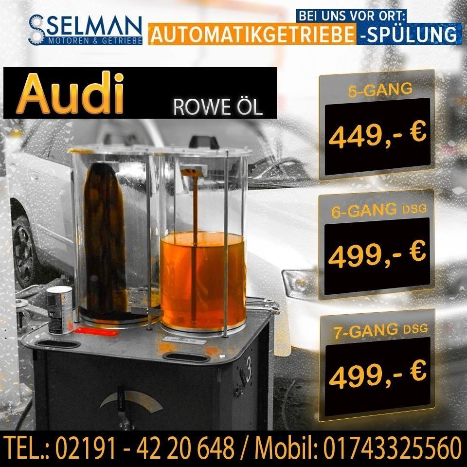 Audi A4 3,0 TDI  6-Gang Automatikgetriebespülung Getriebe Spülung in Remscheid